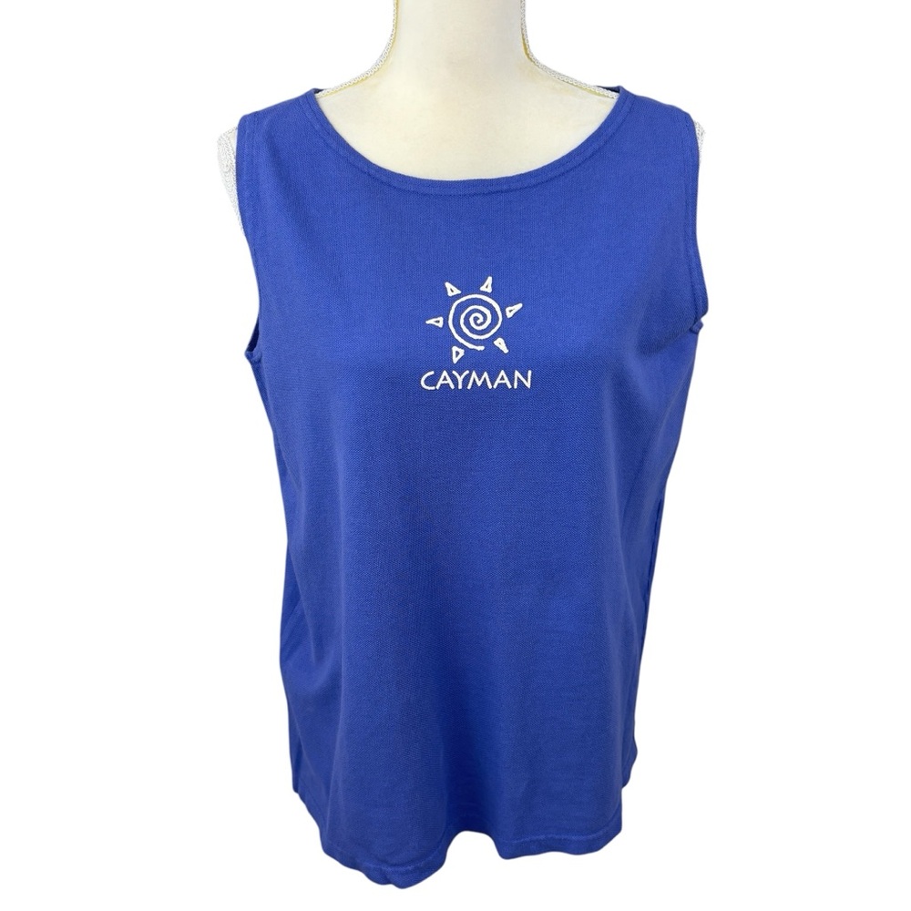 Spirit Cayman Islands Tank Top, beach, tropical, vacation, summer, sporty